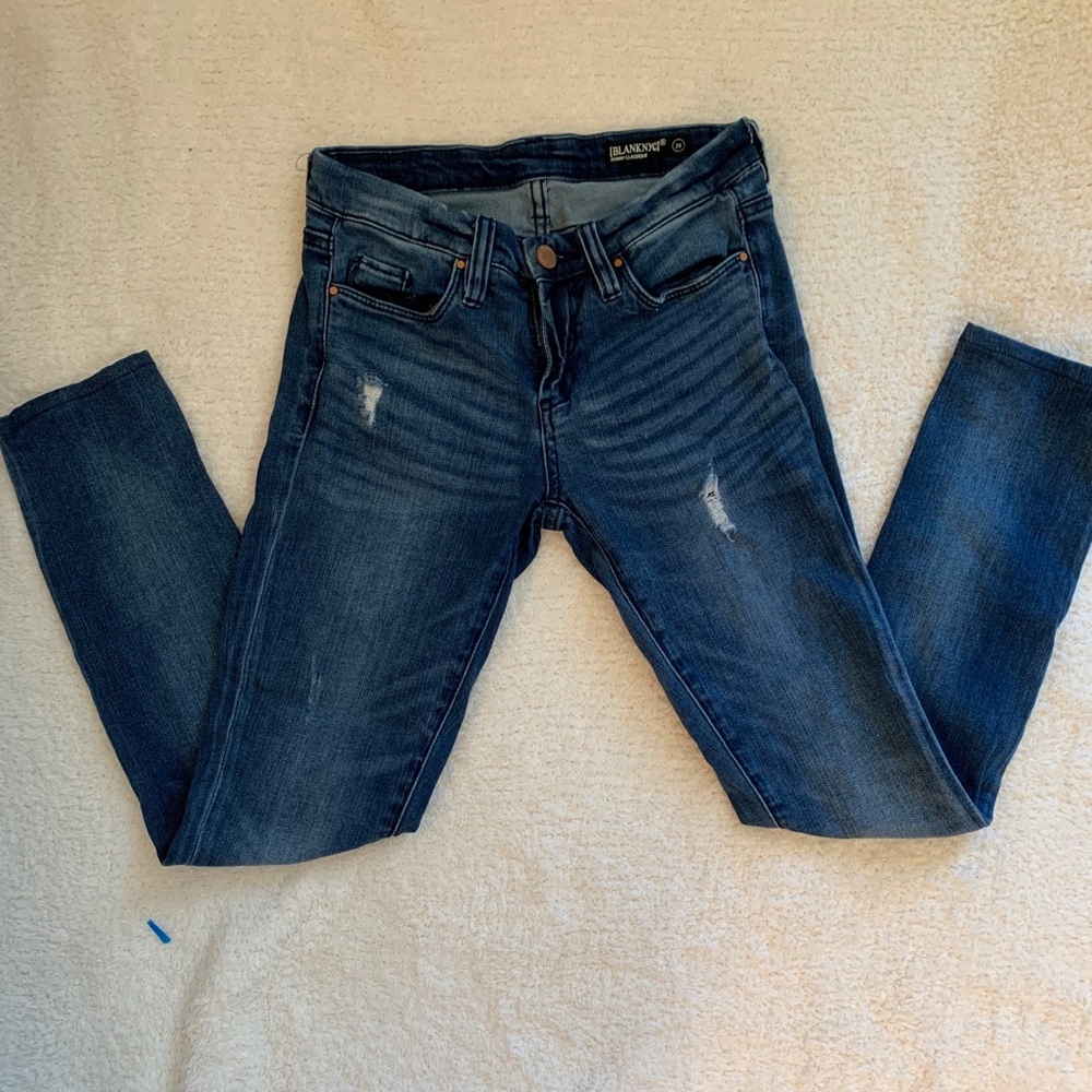 Blank NYC Distressed Jegging